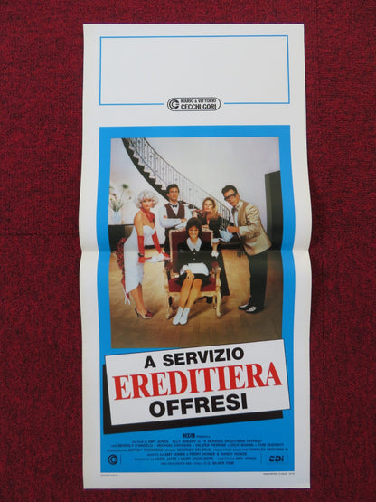 MAID TO ORDER ITALIAN LOCANDINA POSTER ALLY SHEEDY BEVERLY D'ANGELO 1988 Rendezvous Cinema Movie posters