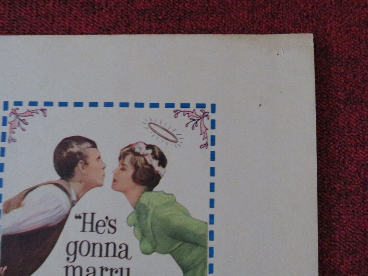 MAIL ORDER BRIDE US HALF SHEET (22"x 28") POSTER BUDDY EBSEN KEIR DULLEA 1964 Movie posters