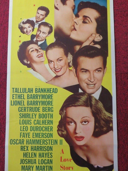 MAIN ST. TO BROADWAY US INSERT (14"x 36") POSTER REX HARRISON HELEN HAYES 1953 Movie posters