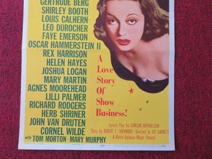 MAIN ST. TO BROADWAY US INSERT (14"x 36") POSTER REX HARRISON HELEN HAYES 1953 Movie posters