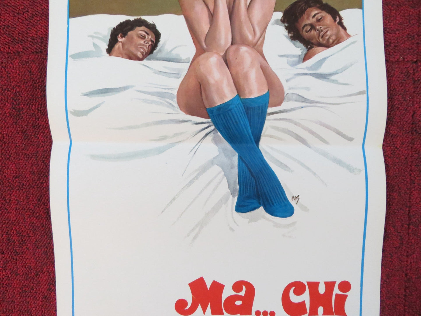MAIS QUI DONC M'A FAIT CE BEBE ITALIAN LOCANDINA POSTER DENISE GREY 1974 Rendezvous Cinema Movie posters