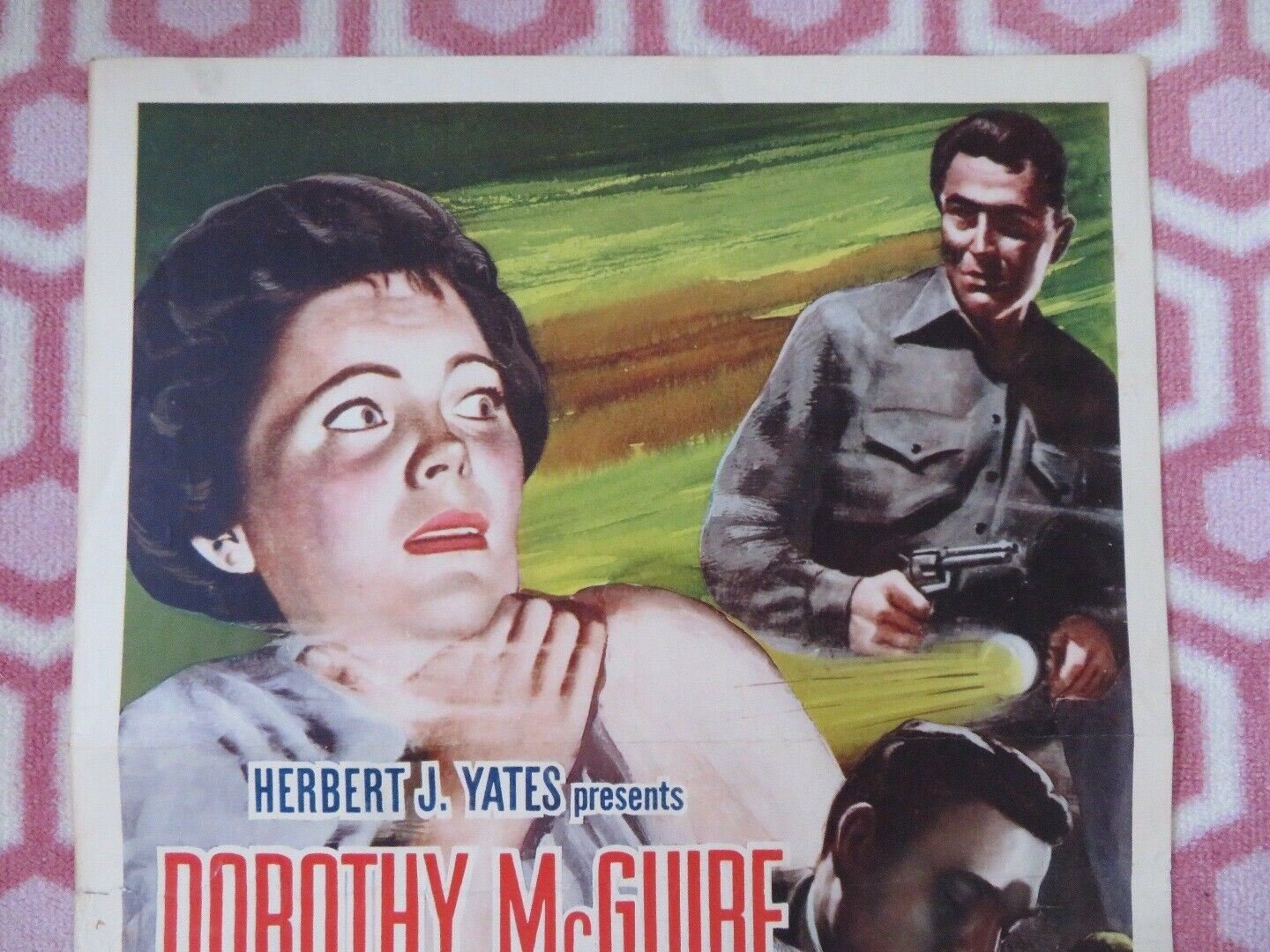 MAKE HASTE TO LIVE US INSERT (14"x 36") POSTER DOROTHY MCGUIRE 1954 - Rendezvous Cinema