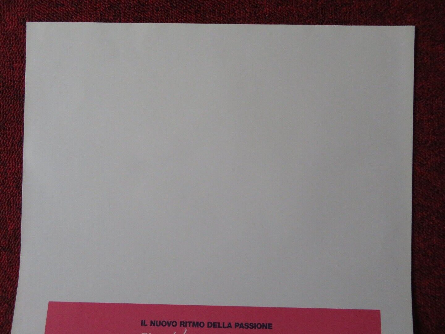 MAKE IT HAPPEN ITALIAN LOCANDINA (27.5"x13") POSTER MARY ELIZABETH 2008 Movie posters