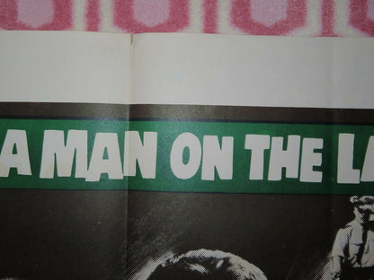 MAKE LIKE A THIEF FOLDED US ONE SHEET POSTER RICHARD LONG 1964 Movie posters