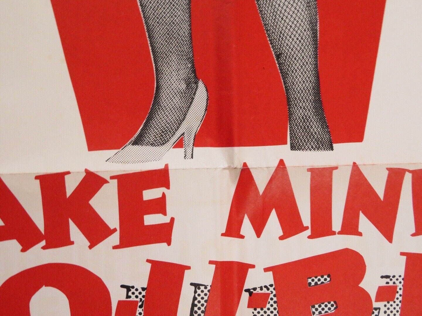 MAKE MINE A DOUBLE US ONE SHEET POSTER BRIAN RIX CECIL PARKER 1959 - Rendezvous Cinema