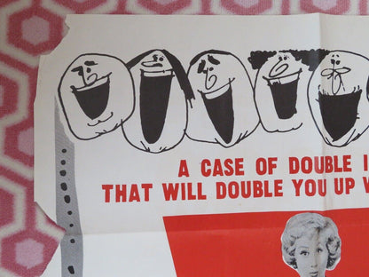 MAKE MINE A DOUBLE US ONE SHEET POSTER BRIAN RIX CECIL PARKER 1959 - Rendezvous Cinema