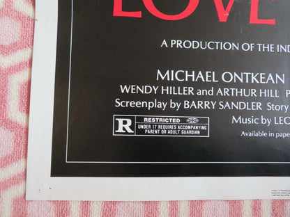 MAKING LOVE US ONE SHEET POSTER MICHEAL ONTKEAN KATE JACKSON 1982 Movie posters