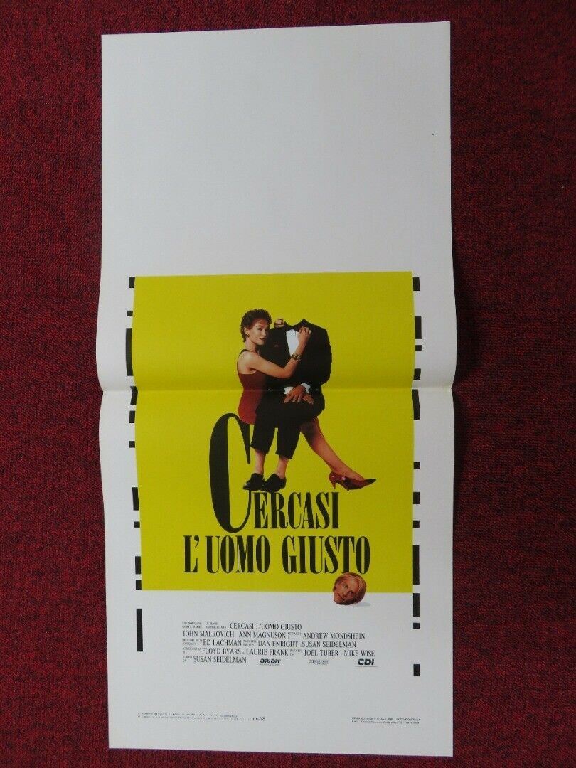 MAKING MR. RIGHT ITALIAN LOCANDINA (27.5"x13") POSTER ANN MAGNUSON 1987 - Rendezvous Cinema