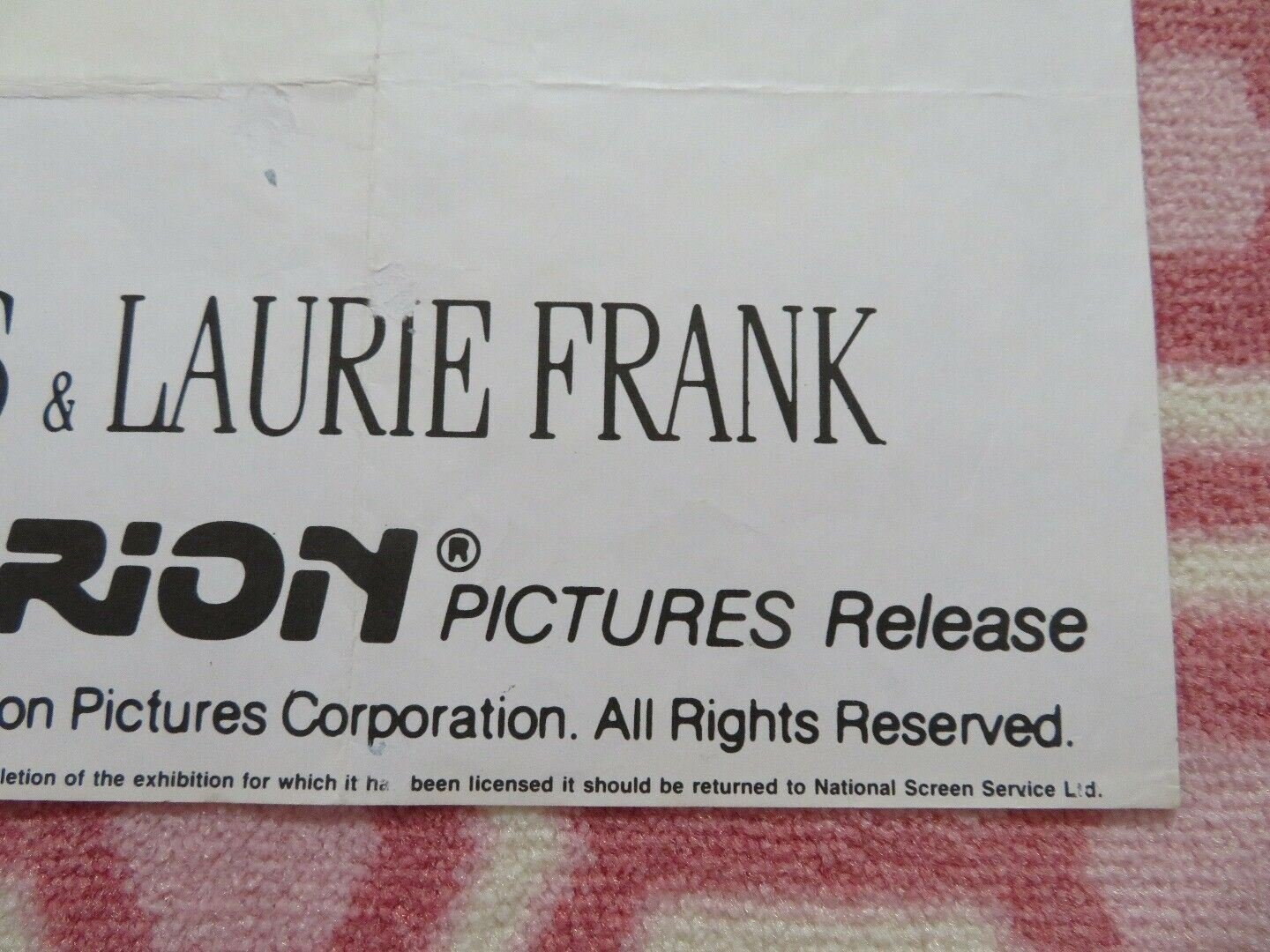 MAKING MR.RIGHT BRITISH QUAD (30 x 40) POSTER JOHN MALKOVICH ANN MAGNUSON 1987 Movie posters