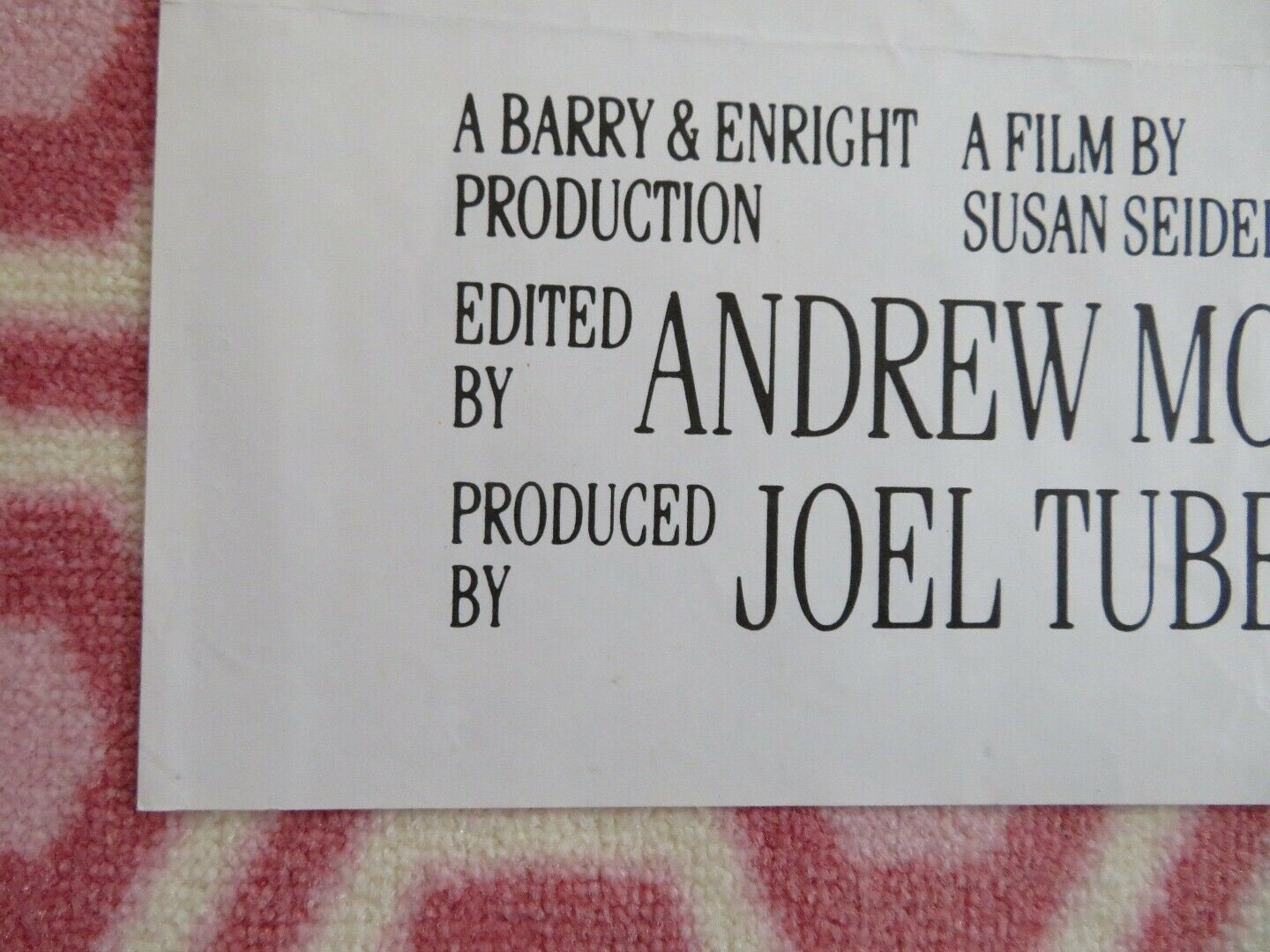 MAKING MR.RIGHT BRITISH QUAD (30 x 40) POSTER JOHN MALKOVICH ANN MAGNUSON 1987 Movie posters