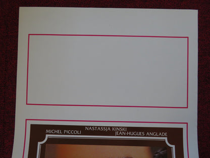 MALADY OF LOVE ITALIAN LOCANDINA (27.5"x13") POSTER NASTASSJA KINSKI 1988 Rendezvous Cinema Movie posters