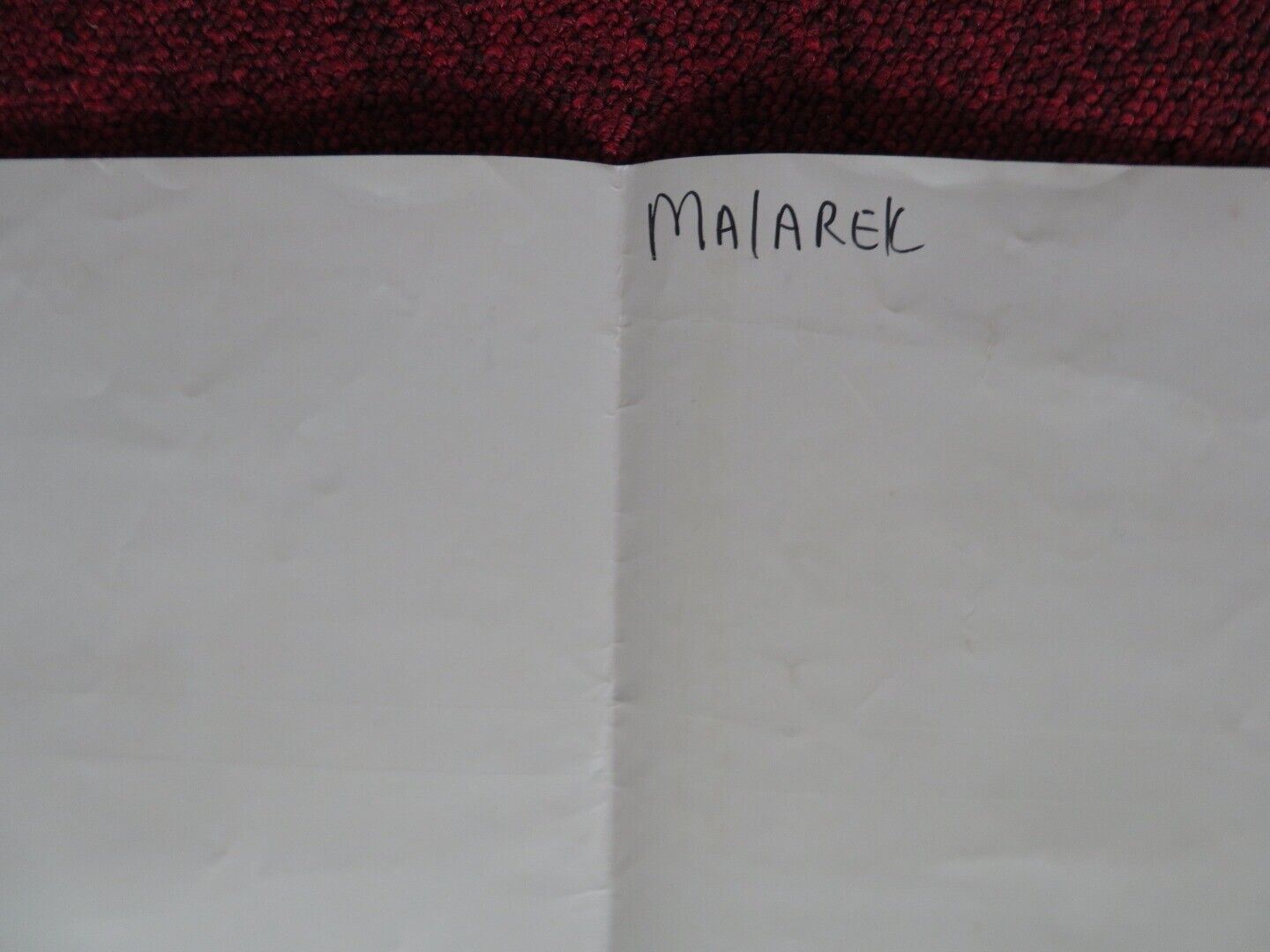 MALAREK US ONE SHEET POSTER ELIAS KOTEAS KERRIE KEANE 1988 Movie posters