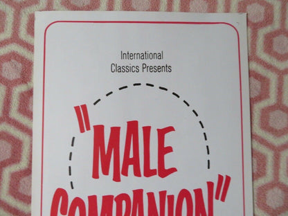 MALE COMPANION US INSERT (14"x 36") POSTER JEAN-PIERRE CASSEL 1965 - Rendezvous Cinema