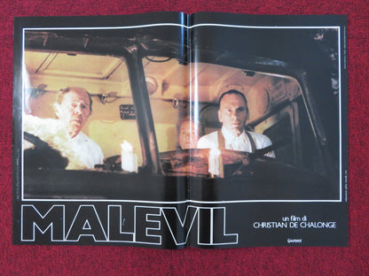 MALEVIL - D ITALIAN FOTOBUSTA POSTER MICHEL SERRAULT JACQUES DUTRONC 1981 Rendezvous Cinema Movie posters