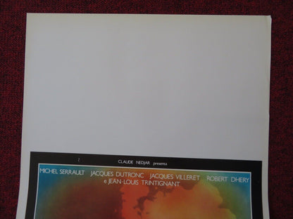 MALEVIL ITALIAN LOCANDINA (27.5"x13") POSTER M SERRAULT J DUTRONC 1981 Movie posters