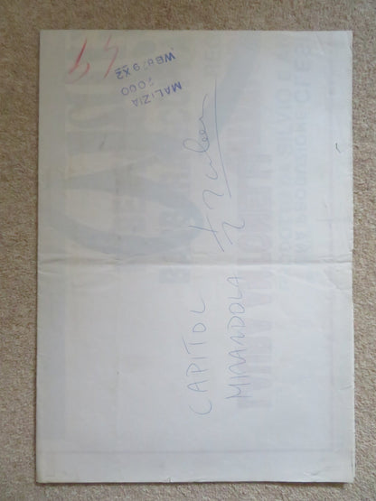 MALIZIA 2000 ITALIAN 2 FOGLIO POSTER LAURA ANTONELLI TURI FERRO 1991 Rendezvous Cinema Movie posters