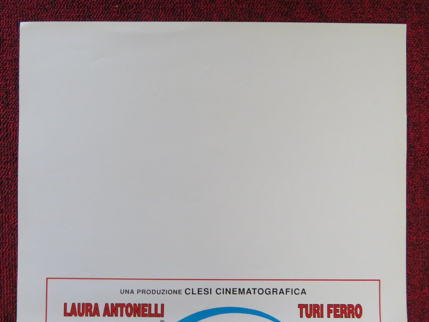 MALIZIA 2000 ITALIAN LOCANDINA POSTER LAURA ANTONELLI TURI FERRO 1991 Rendezvous Cinema Movie posters