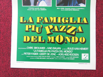 MAMA IS BOOS! ITALIAN LOCANDINA POSTER PETER FABER GREET DE JONG 1986 Rendezvous Cinema Movie posters