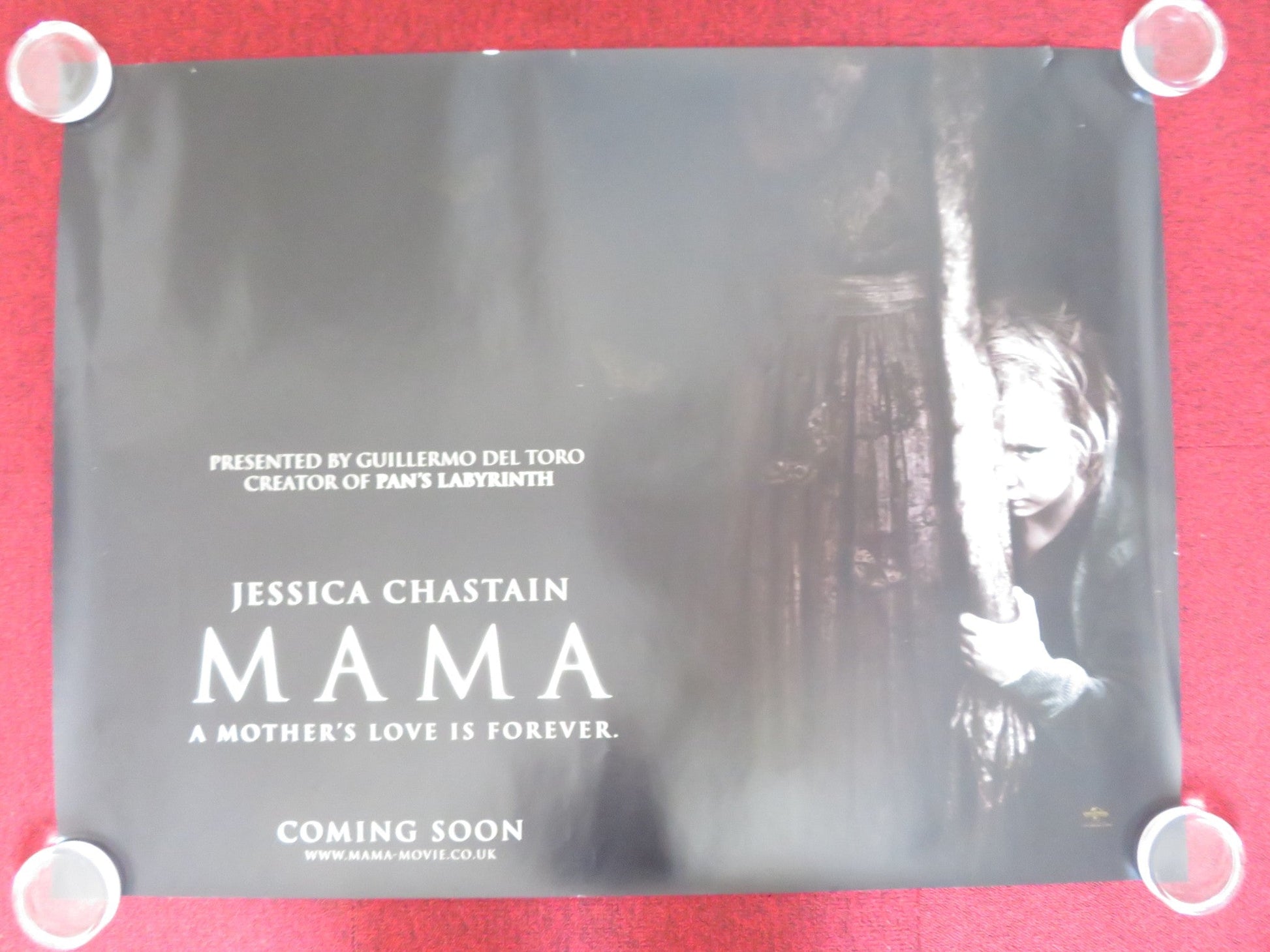 MAMA UK QUAD (30"x 40") ROLLED POSTER JESSICA CHASTAIN N. COSTER - WALDAU 2013 Rendezvous Cinema Movie posters
