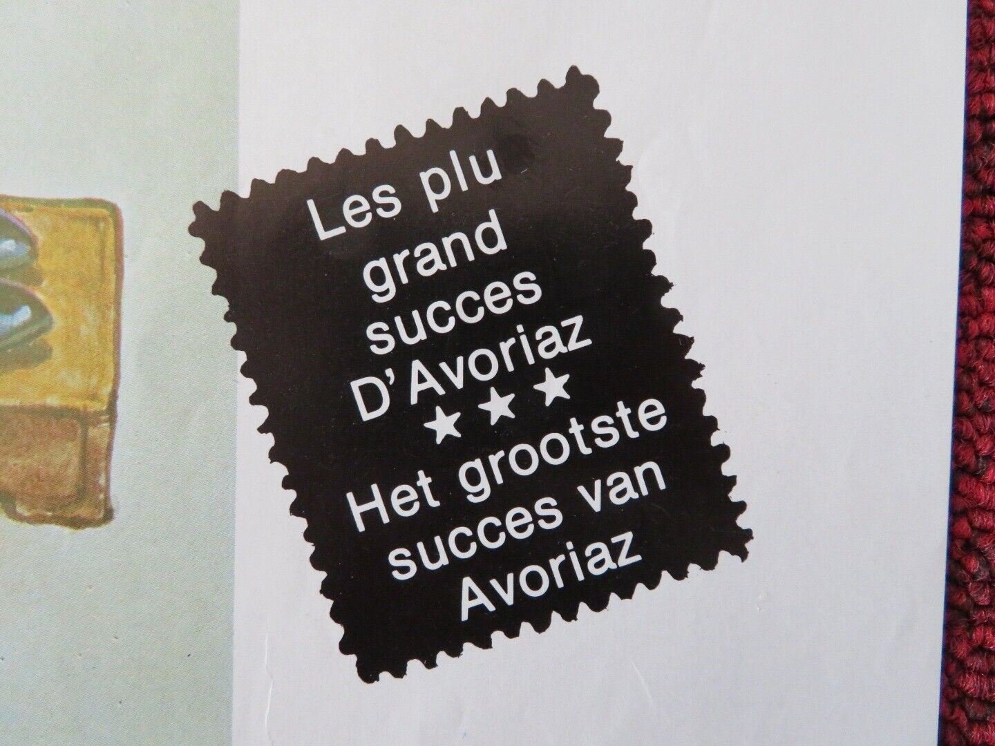 MAMA'S LIEVELINGEN / MOTHER'S DAY BELGIUM (21"x14") POSTER DEBORAH LUCE 1980 Movie posters