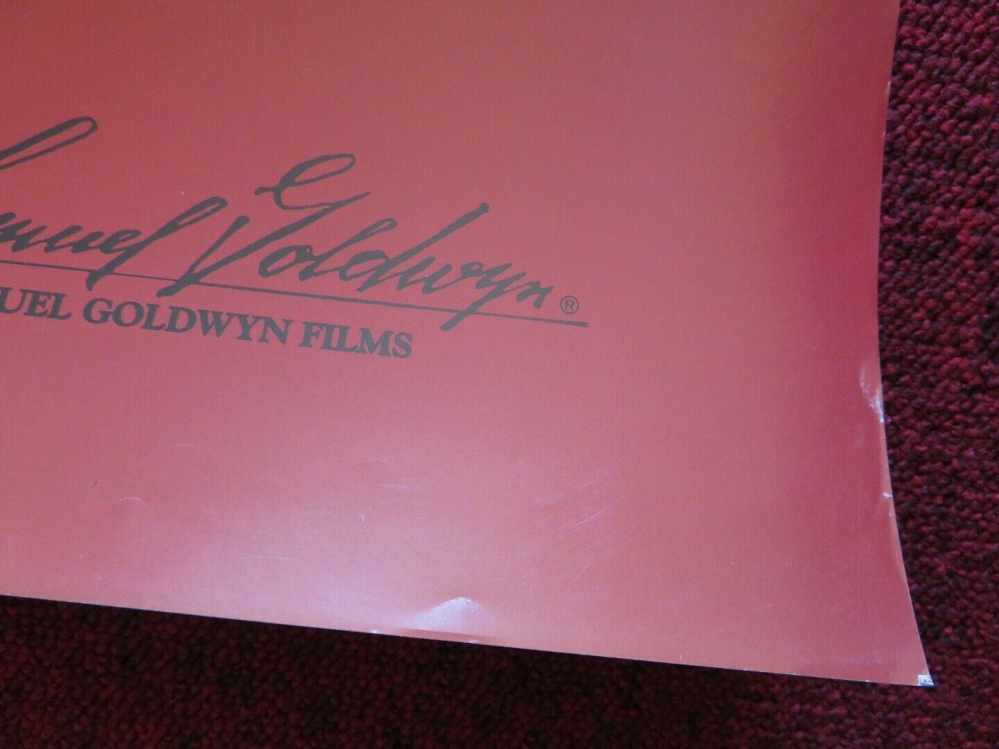 MAMBO ITALIANO US ONE SHEET ROLLED POSTER LUKE KIRBY GINETTE RENO 2003 Movie posters