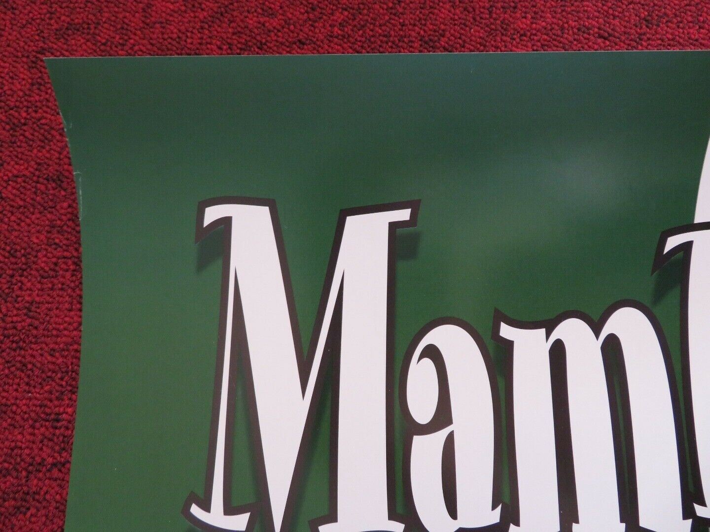 MAMBO ITALIANO US ONE SHEET ROLLED POSTER LUKE KIRBY GINETTE RENO 2003 Movie posters