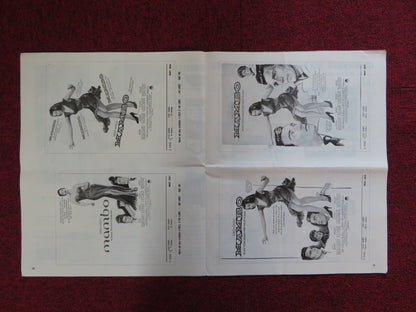 MAMBO UNCUT PARAMOUNT FOLDED PRESS BOOK SILVANA MANGANO VITTORIO GASSMAN 1954 Rendezvous Cinema Movie posters