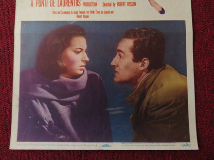 MAMBO US INSERT (14"x 36") POSTER SILVANA MANGANO 1954 Movie posters