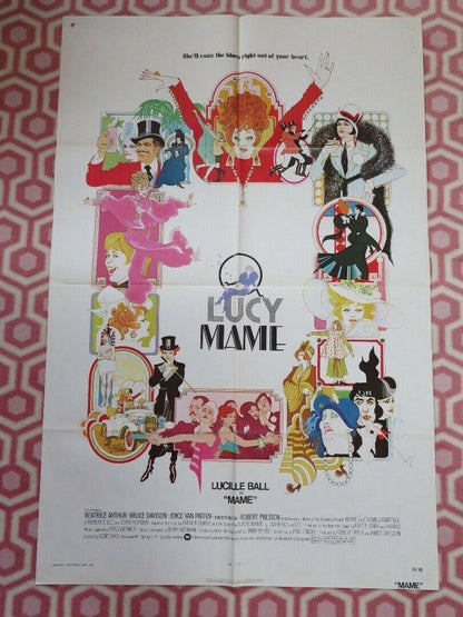 MAME US ONE SHEET POSTER LUCILLE BALL BRUCE DAVISON 1974 - Rendezvous Cinema