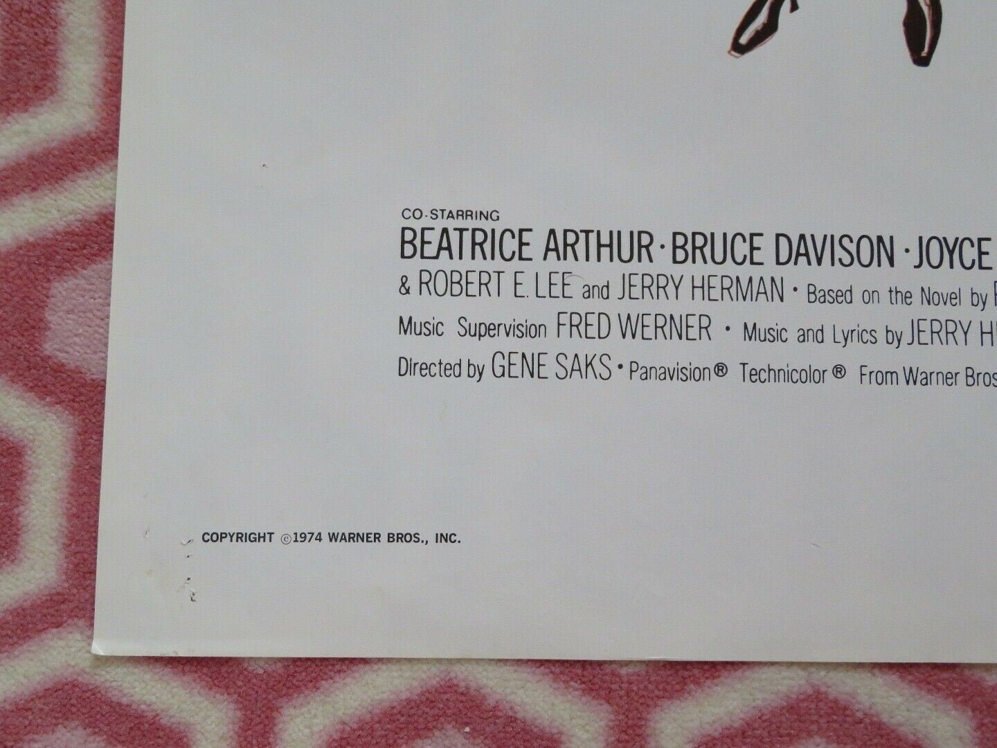 MAME US ONE SHEET POSTER LUCILLE BALL BRUCE DAVISON 1974 - Rendezvous Cinema