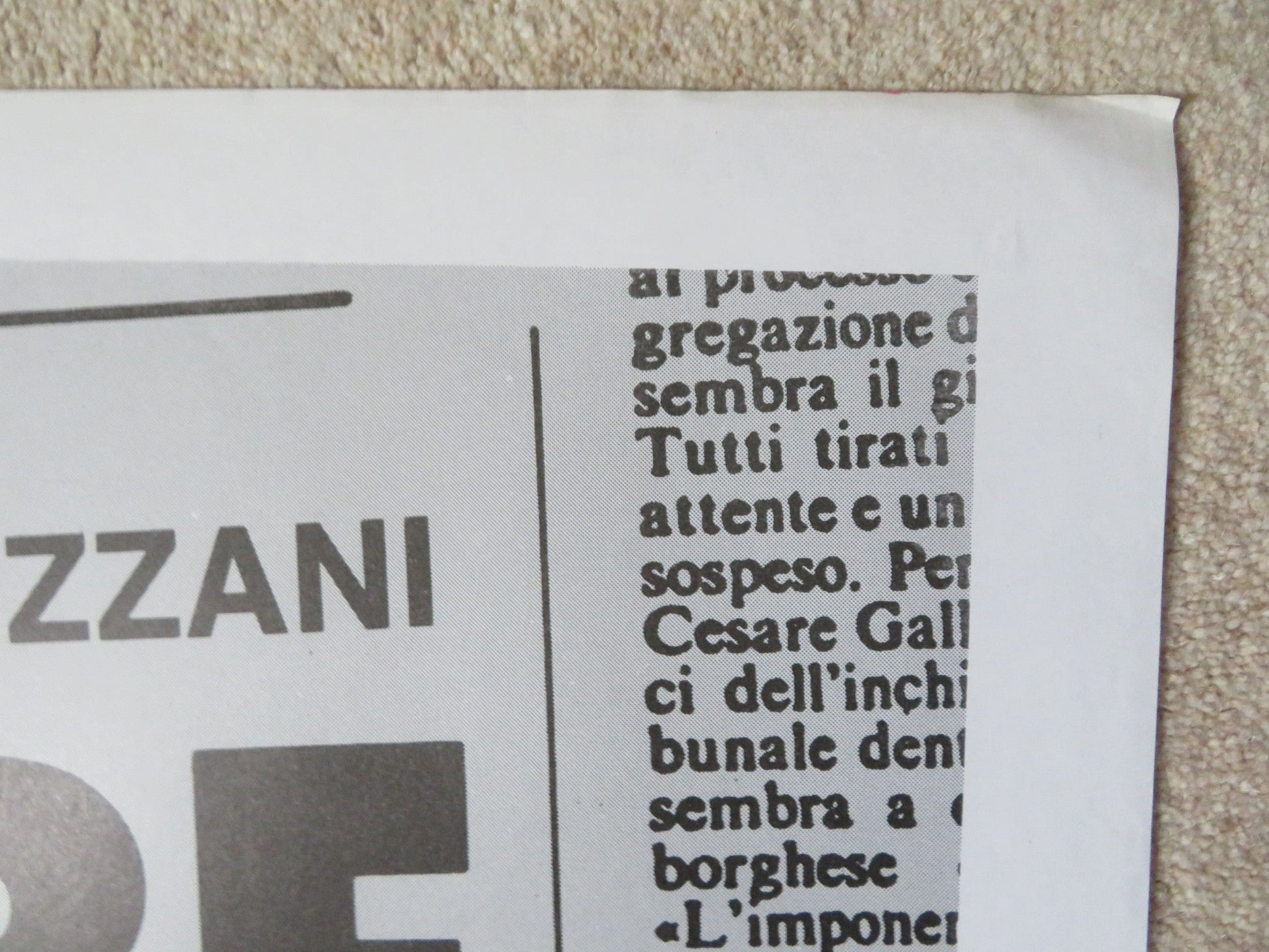 MAMMA EBE ITALIAN 2 FOGLIO POSTER STEFANIA SANDRELLI BERTA DOMINGUEZ D. 1985 Rendezvous Cinema Movie posters