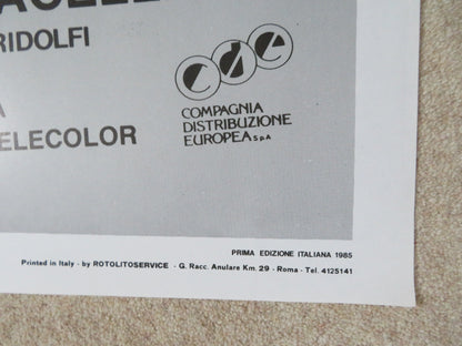 MAMMA EBE ITALIAN 2 FOGLIO POSTER STEFANIA SANDRELLI BERTA DOMINGUEZ D. 1985 Rendezvous Cinema Movie posters