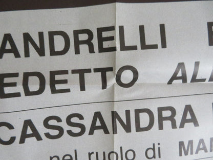 MAMMA EBE ITALIAN 2 FOGLIO POSTER STEFANIA SANDRELLI BERTA DOMINGUEZ D. 1985 Rendezvous Cinema Movie posters