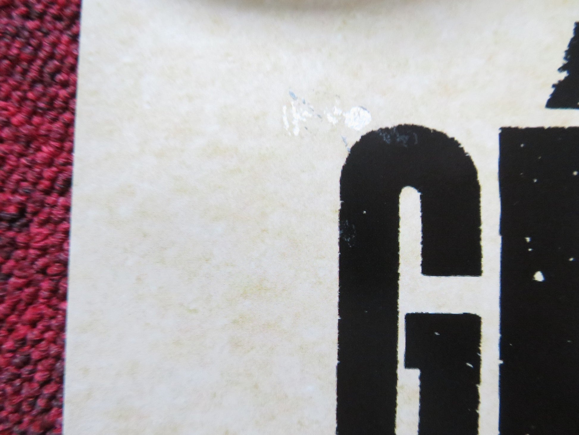 MAMMUTH UK QUAD ROLLED POSTER GERARD DEPARDIEU YOLANDE MOREAU 2010 Rendezvous Cinema Movie posters