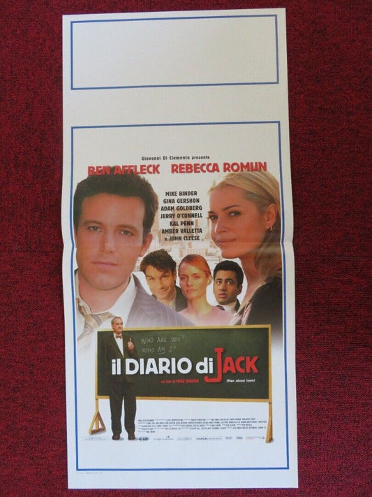 MAN ABOUT TOWN ITALIAN LOCANDINA (27.5"x13") POSTER BEN AFFLECK 2006 Movie posters