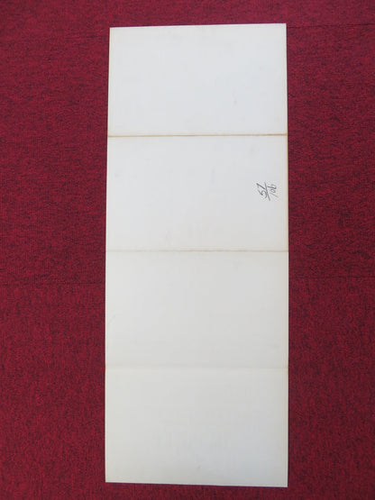 MAN AFRAID US INSERT (14"x 36") POSTER GEORGE NADER PHYLLIS THAXTER 1957 Rendezvous Cinema Movie posters