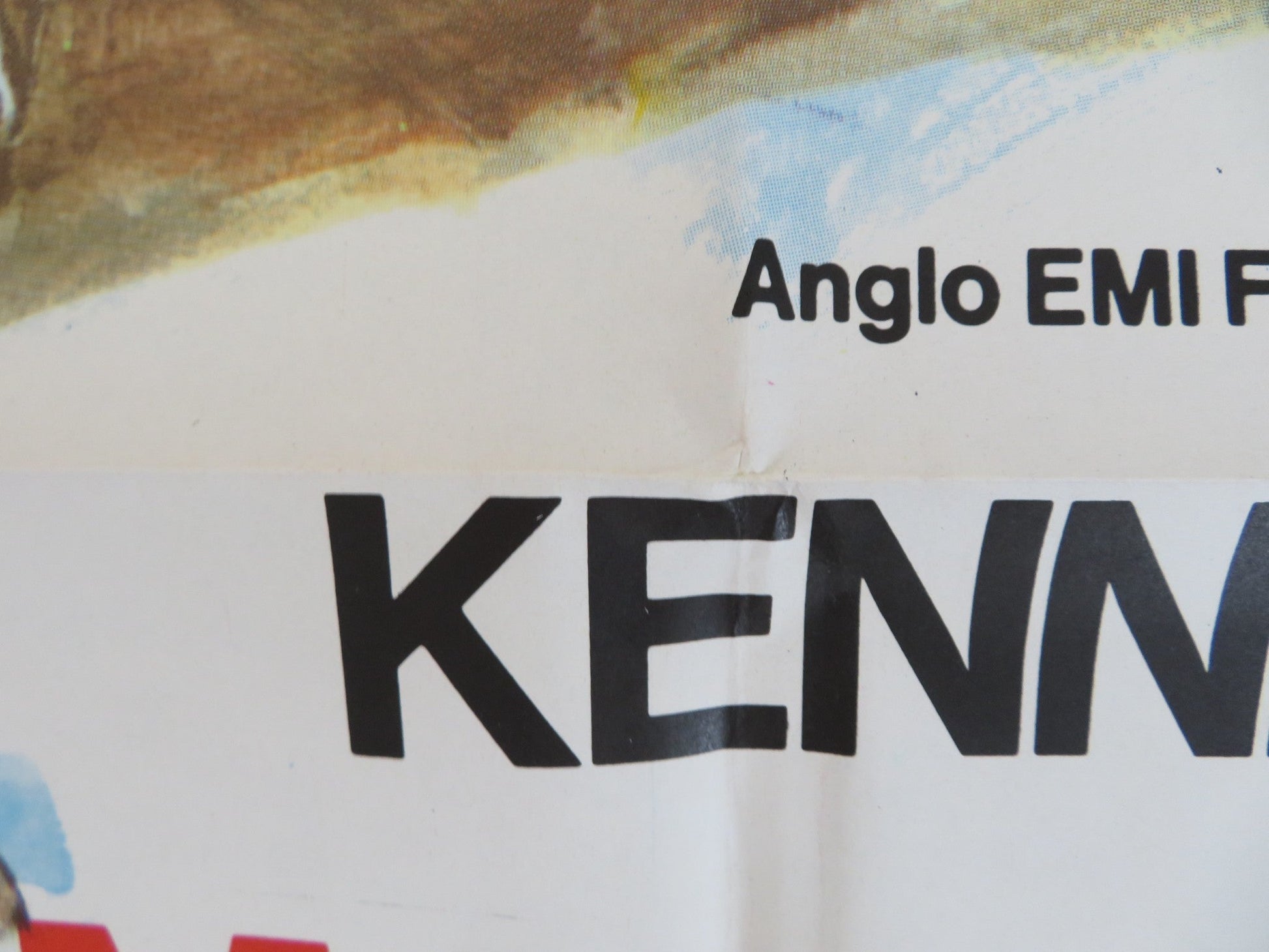 MAN AT THE TOP FOLDED US ONE SHEET POSTER KENNETH HAIGH NANETTE NEWMAN 1975 Rendezvous Cinema Movie posters