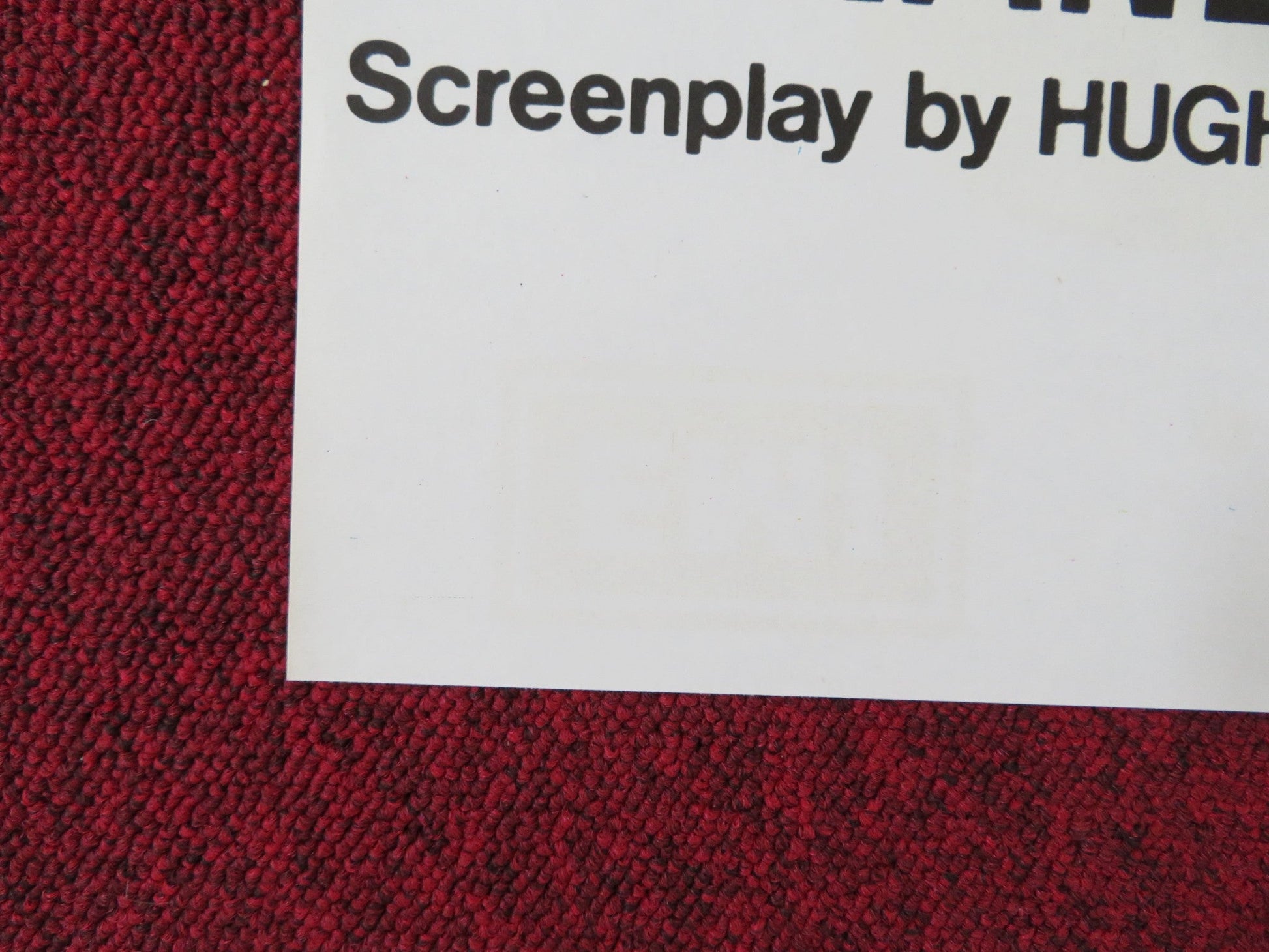 MAN AT THE TOP FOLDED US ONE SHEET POSTER KENNETH HAIGH NANETTE NEWMAN 1975 Rendezvous Cinema Movie posters