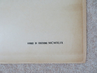 MAN EATER OF KUMAON ITALIAN 2 FOGLIO POSTER SABU WENDELL COREY R1950S Rendezvous Cinema Movie posters