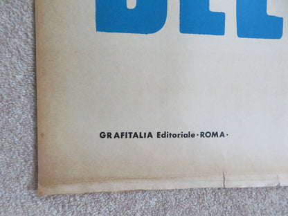 MAN EATER OF KUMAON ITALIAN 2 FOGLIO POSTER SABU WENDELL COREY R1950S Rendezvous Cinema Movie posters