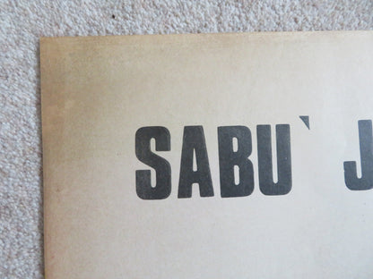 MAN EATER OF KUMAON ITALIAN 2 FOGLIO POSTER SABU WENDELL COREY R1950S Rendezvous Cinema Movie posters