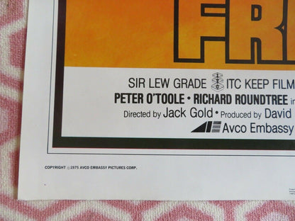 MAN FRIDAY US ONE SHEET POSTER PETER O'TOOLE RICHARD ROUNDTREE 1975 Movie posters