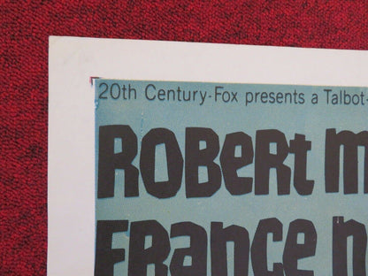 MAN IN THE MIDDLE FOLDED US ONE SHEET POSTER ROBERT MITCHUM FRANCE NUYEN 1964 Movie posters