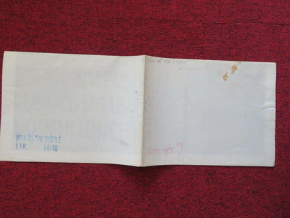 MAN IN THE MIDDLE FOLDED US ONE SHEET POSTER ROBERT MITCHUM FRANCE NUYEN 1964 Movie posters