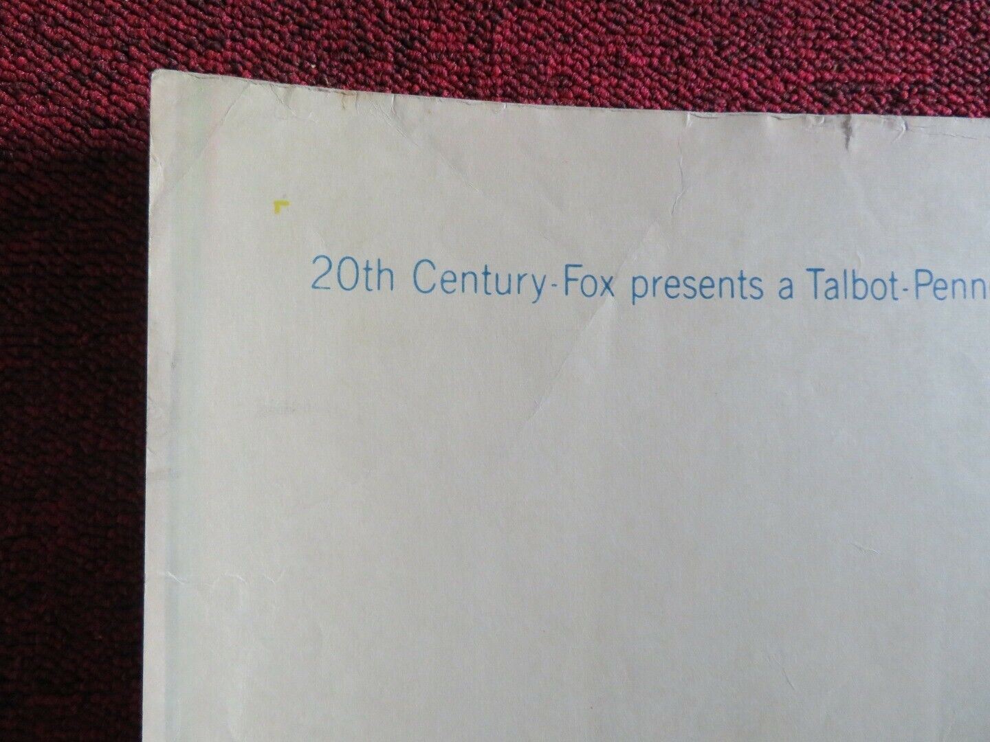 MAN IN THE MIDDLE US HALF SHEET (22"x 28") POSTER ROBERT MITCHUM 1964 Movie posters