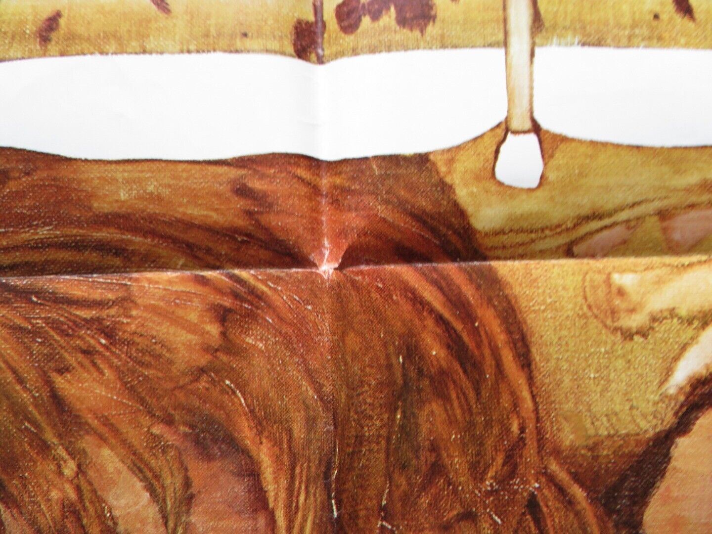 MAN IN THE WILDERNESS FOLDED US ONE SHEET POSTER RICHARD HARRIS 1971 Movie posters