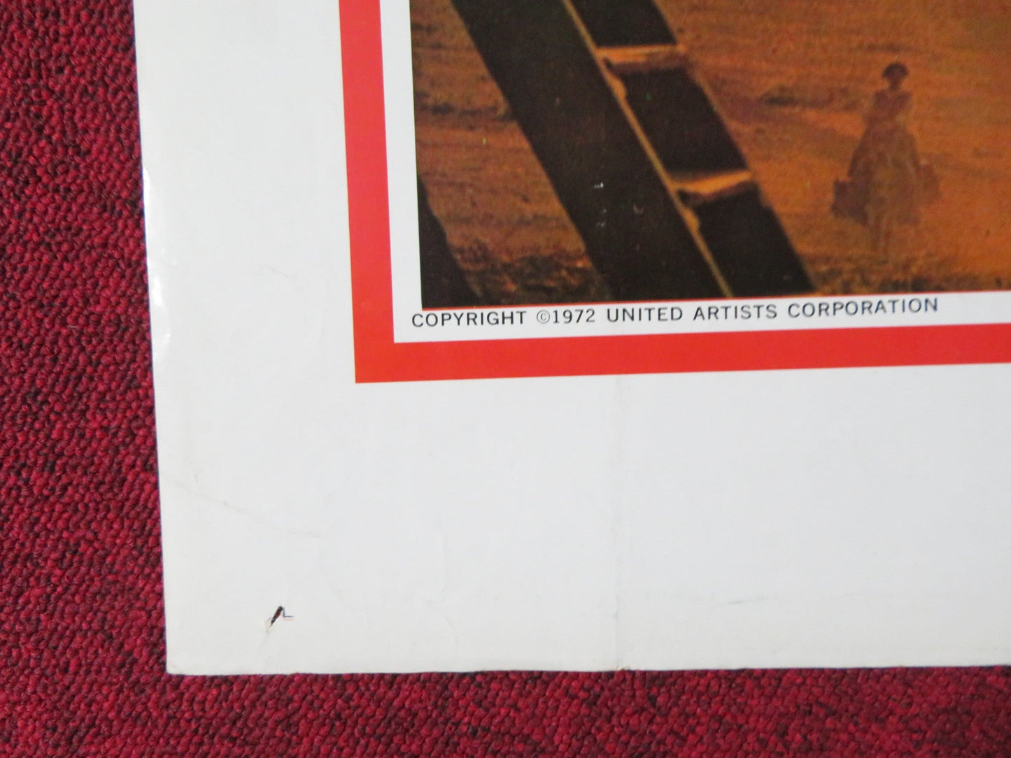 MAN OF LA MANCHA - ADVANCE FOLDED US ONE SHEET POSTER PETER O'TOOLE LOREN 1972 Rendezvous Cinema Movie posters