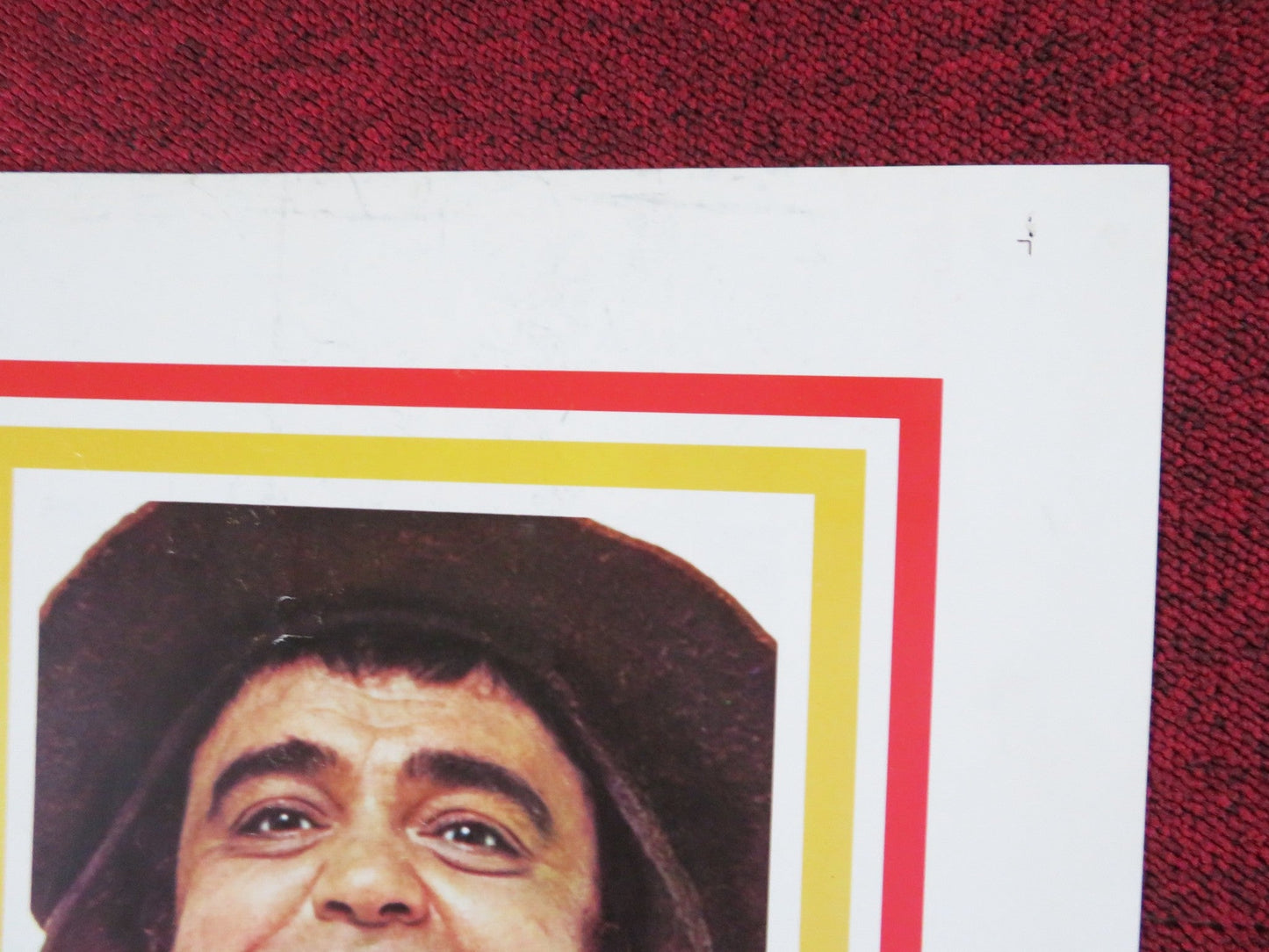 MAN OF LA MANCHA - ADVANCE FOLDED US ONE SHEET POSTER PETER O'TOOLE LOREN 1972 Rendezvous Cinema Movie posters