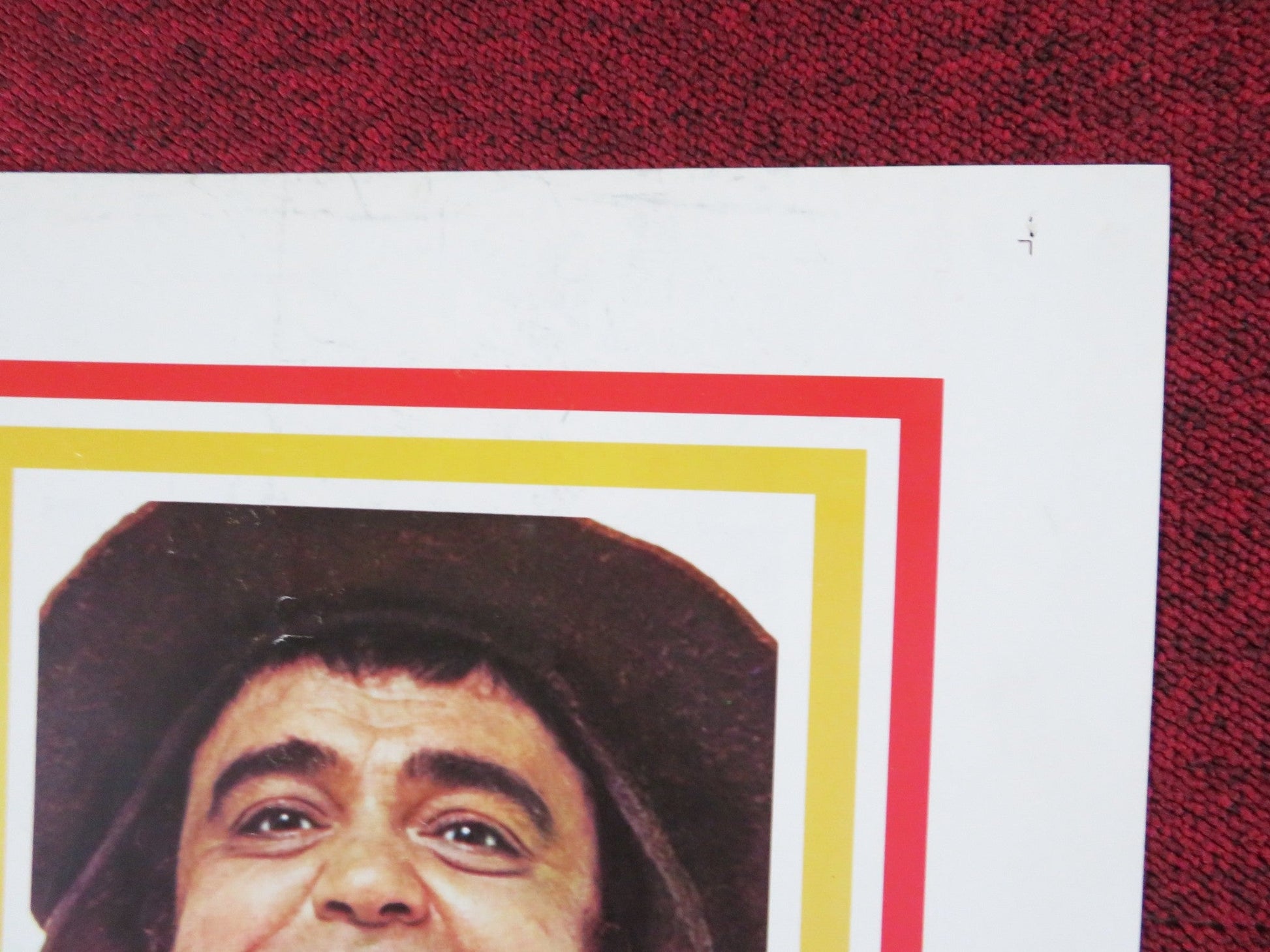 MAN OF LA MANCHA - ADVANCE FOLDED US ONE SHEET POSTER PETER O'TOOLE LOREN 1972 Rendezvous Cinema Movie posters