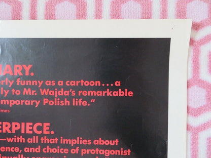 MAN OF MARBLE FOLDED US ONE SHEET POSTER ANDRZEJ WAJDA 1977 - Rendezvous Cinema